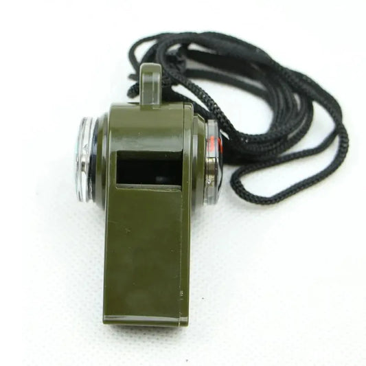 Compact emergency whistle for camping and outdoor safety